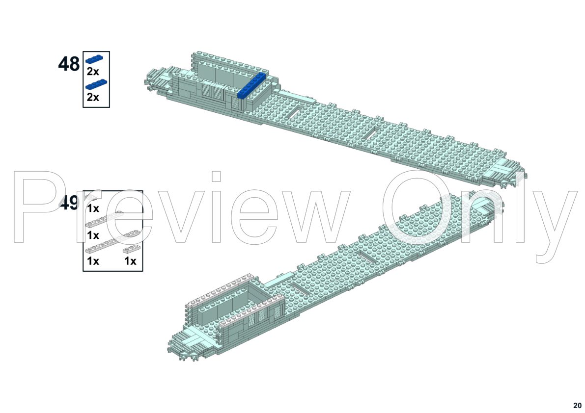 LEGO MOC EMD SD-70 Conrail by Barduck | Rebrickable - Build with LEGO