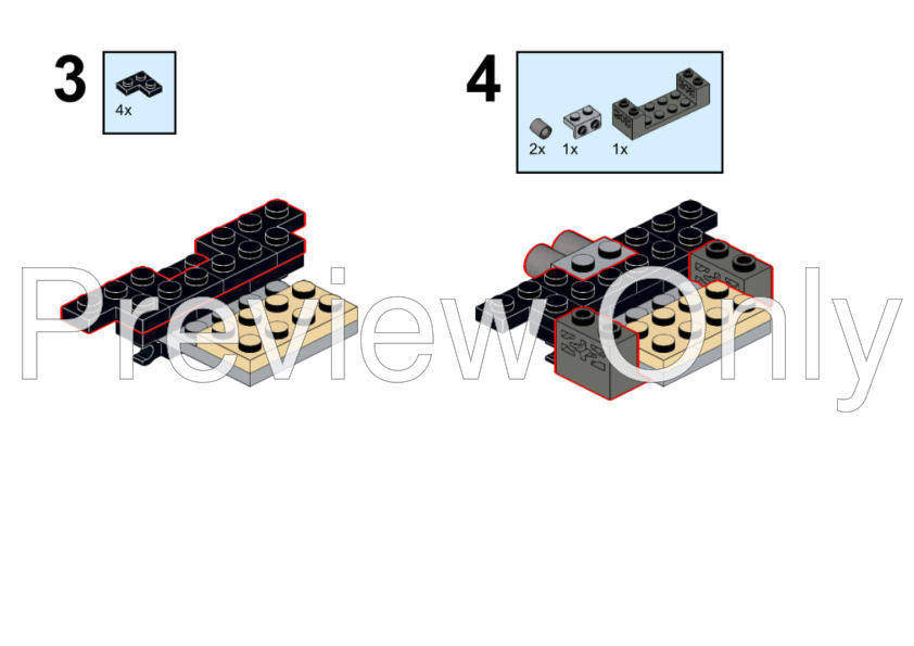 Lego Moc 76896 Ford Mustang By Turbo8702 