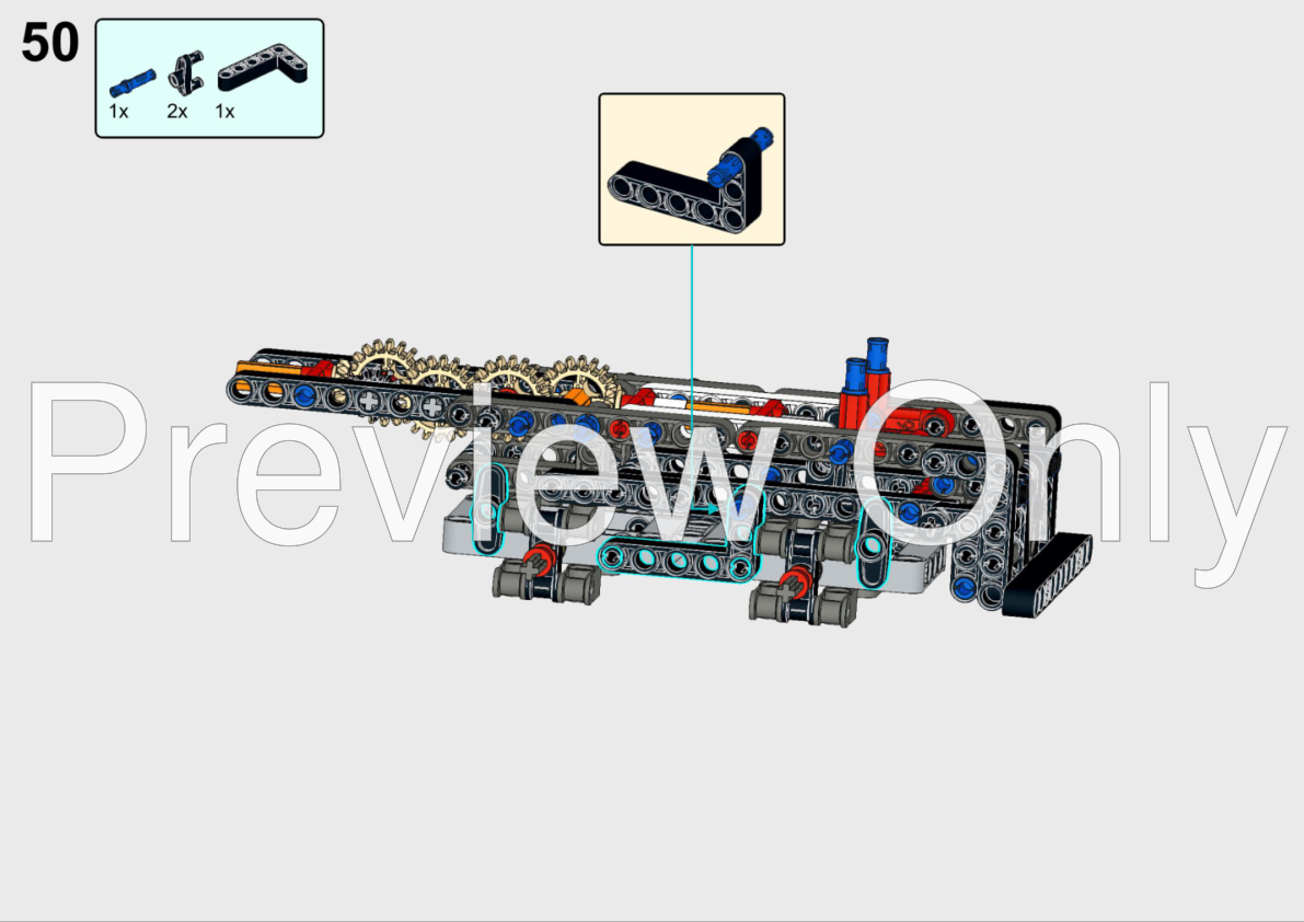 Lego technic combinable online instructions