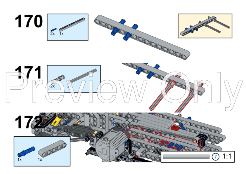 LEGO MOC Grosser Mercedes-Benz 770 by OleJka | Rebrickable - Build with ...