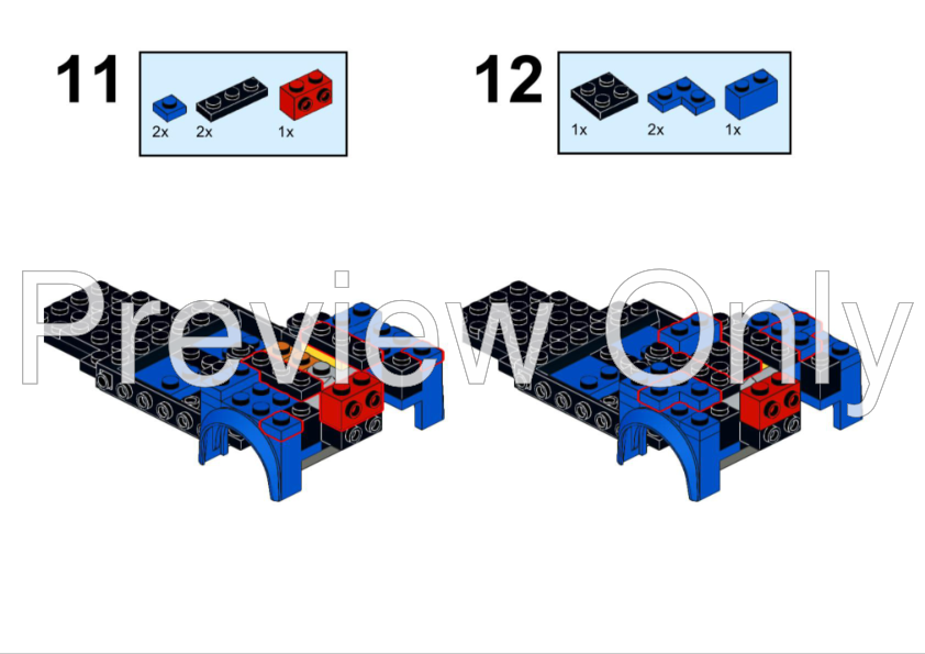 LEGO MOC Speed champions 8 studs MOC Chevrolet Camaro ZL1 Race Car