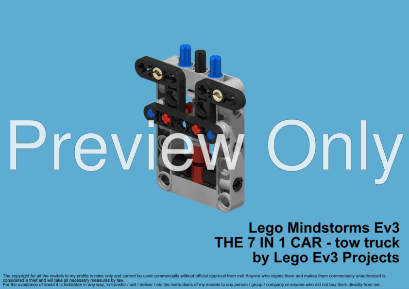 LEGO MOC Lego Ev3 The 7 in 1 Car by legoev3projects Rebrickable
