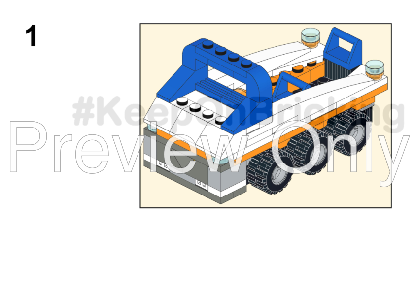 LEGO MOC 60226 Space Driver by Keep On Bricking Rebrickable