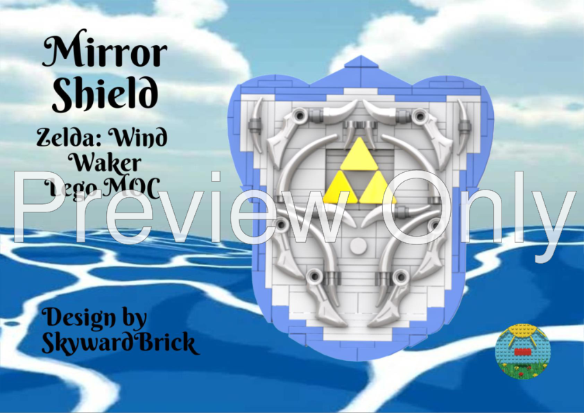 LEGO MOC Zelda MOC Master Sword & Mirror Shield (Wind Waker) by