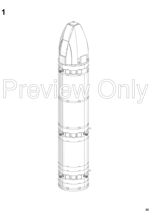 LEGO MOC NASA Space Shuttle STS-1 (Expedition scale) by MOCrockets