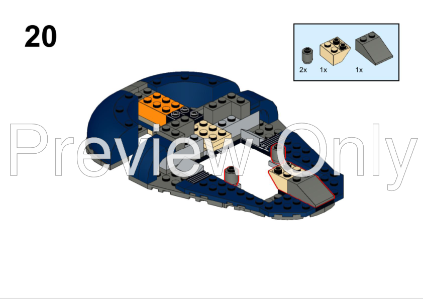 jango fett slave 1 lego instructions