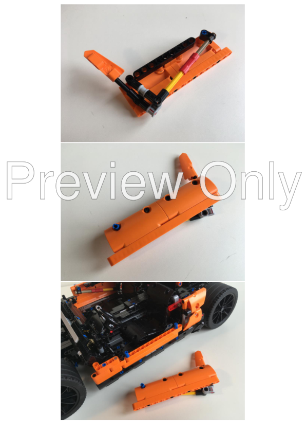 LEGO MOC Lamborghini Miura SV 42056 B Model by JamesJT