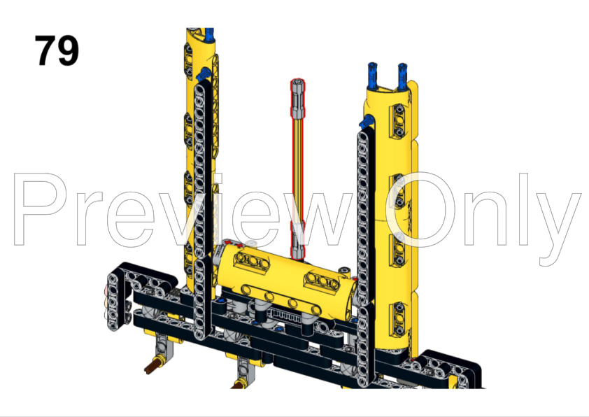 LEGO MOC STRADDLE CARRIER by KeisukeOmori | Rebrickable - Build with LEGO