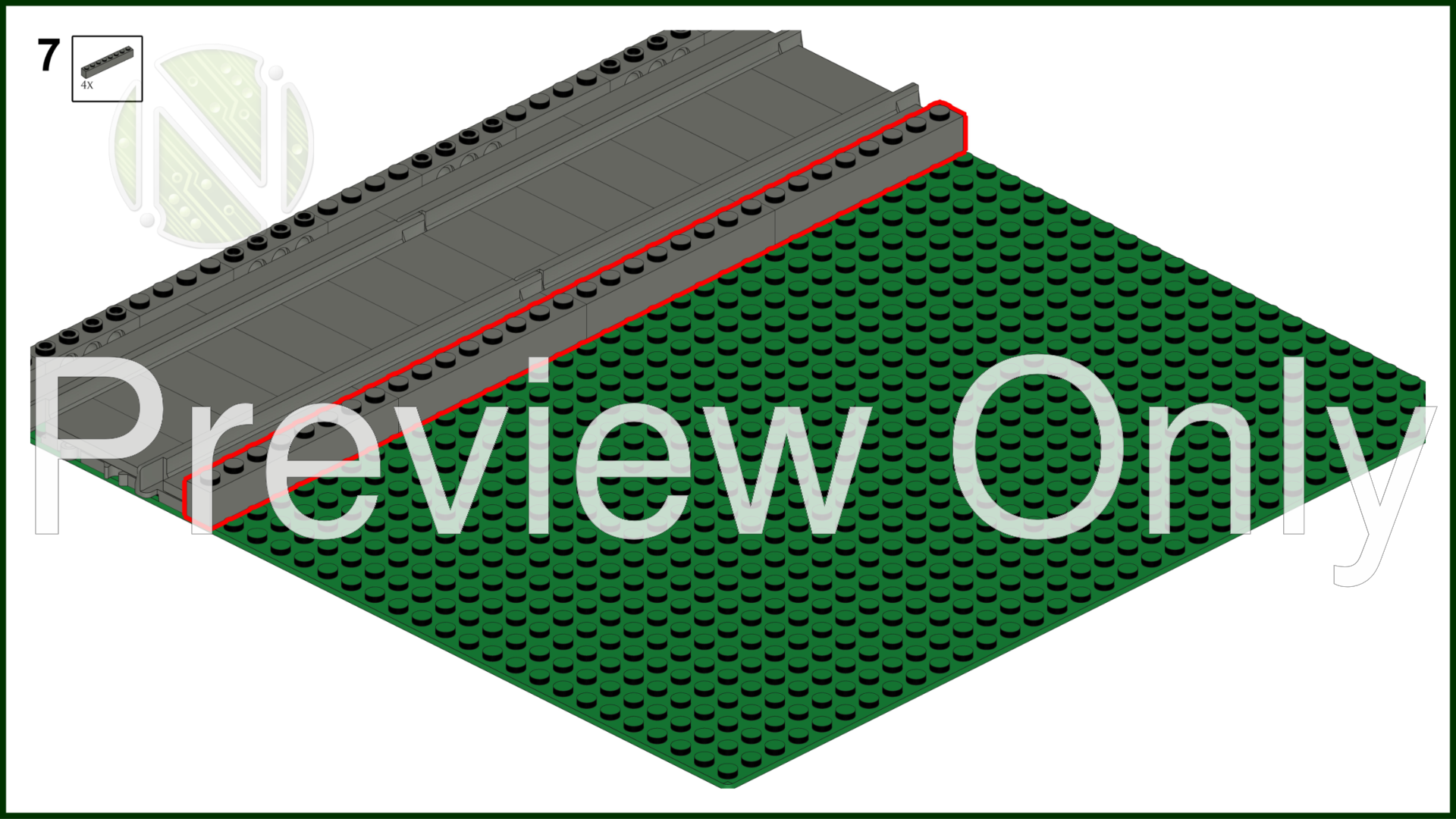 LEGO MOC NEXTBrick System Road with Rail by CyberLogic | Rebrickable ...