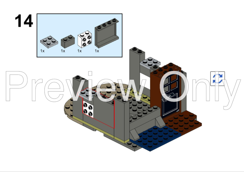 lego houseboat instructions