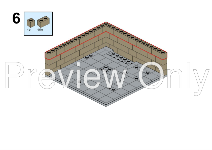 LEGO MOC Edgar Allan Poe's Study by whataslacker Rebrickable Build