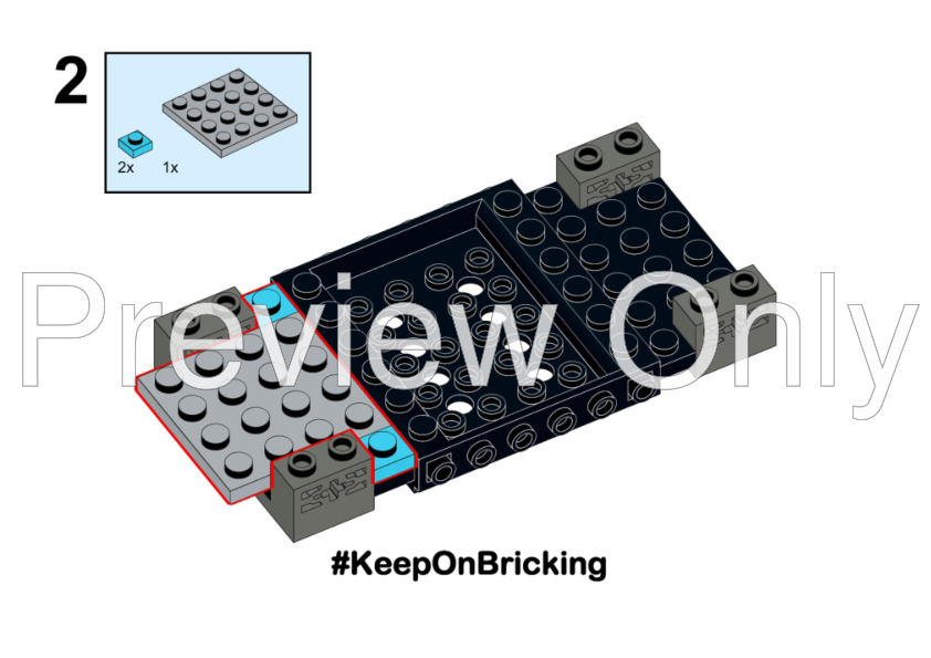 LEGO MOC 76898 Shooting Brake by Keep On Bricking Rebrickable Build