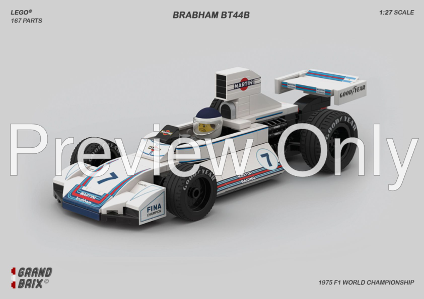 Rebrickable on X: 1981 Brabham BT49 by thegrandbrix #LEGO https