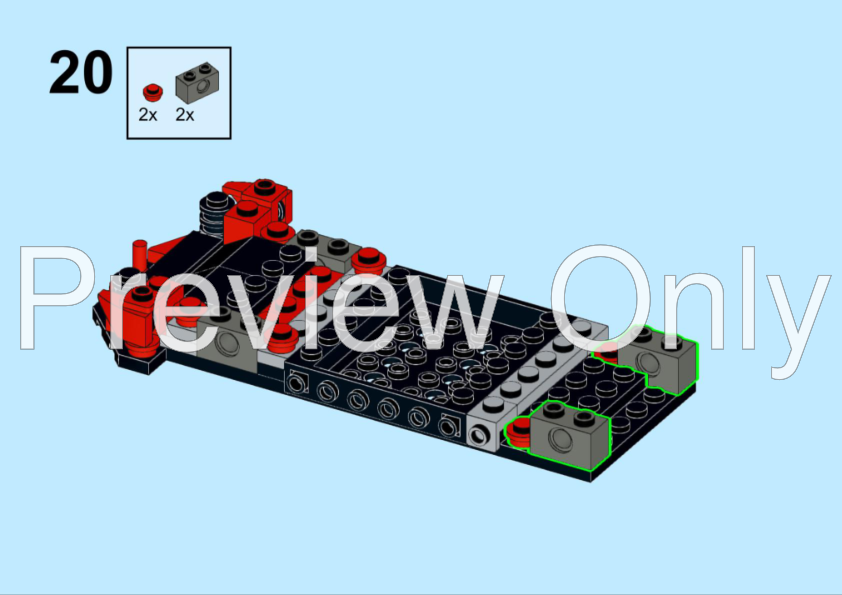 LEGO MOC Ferrari Laferrari V2 by Fakhri Argya | Rebrickable