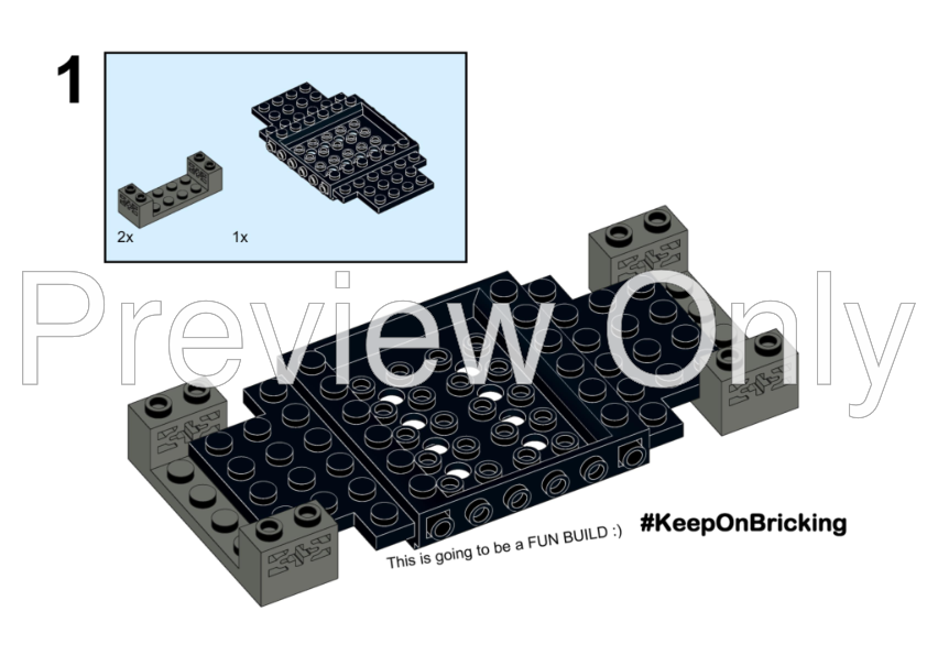 LEGO MOC-54869 76896 HyperSPEED by Keep On Bricking | Rebrickable