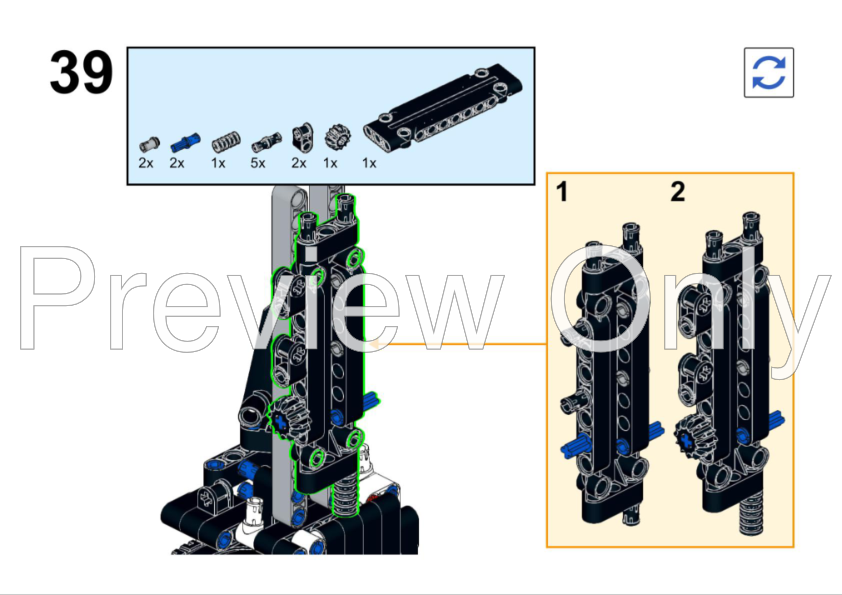 LEGO MOC-54873 Jazz 42096 Alternate by Stevil9 | Rebrickable