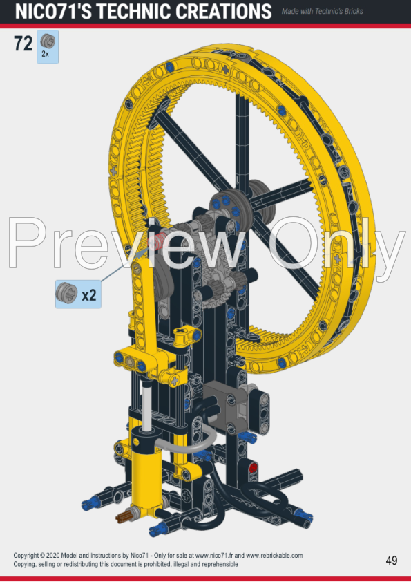 Vertical Lego Pneumatic Engine