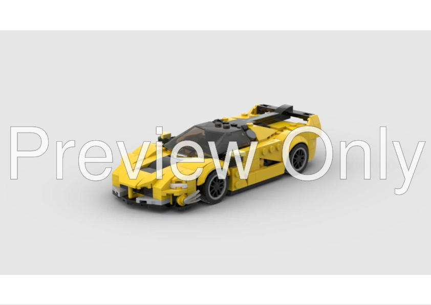 LEGO MOC Speed Champions Ferrari Fxx-k Evo by armageddon1030
