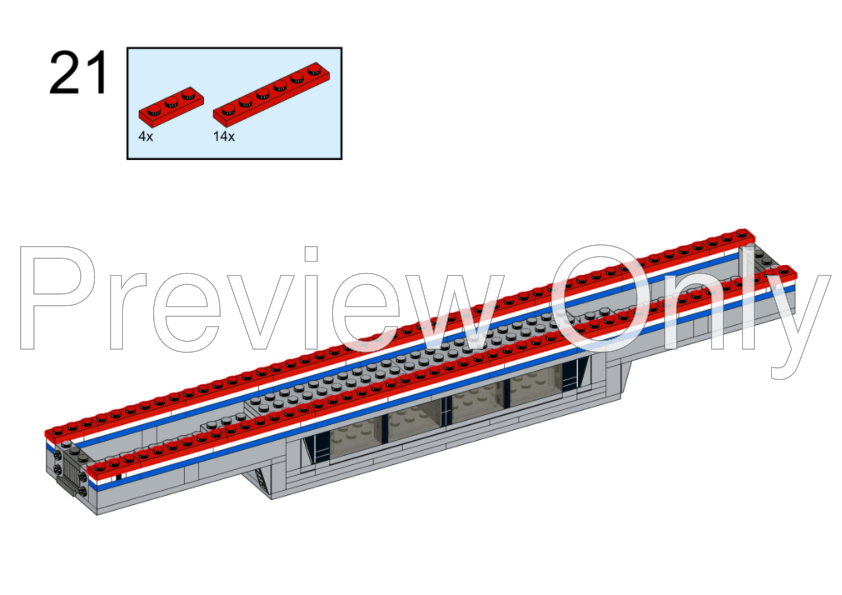 LEGO MOC The New Metroliner - Dome Car by brickdesigned_germany ...