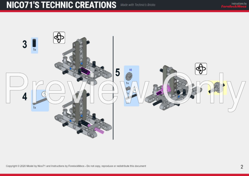 LEGO MOC Trial Crawler (Enhanced Edition) by Nico71 Rebrickable Build  with LEGO