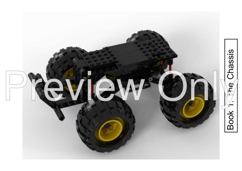 LEGO MOC Vanessa's Lunch Box - Yellow Edition (8 studs version