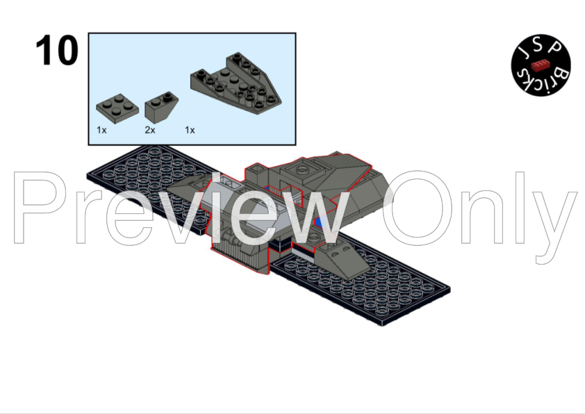 LEGO MOC Mara Jade Z95 Headhunter by bmwole69 Rebrickable Build