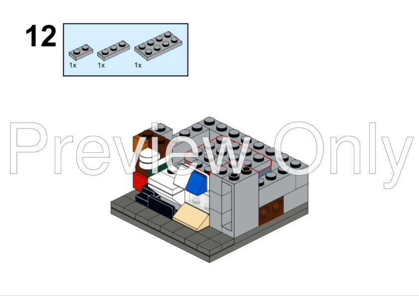 LEGO MOC Lego Mini Modulars: Pet Shop by noggels | Rebrickable - Build with LEGO