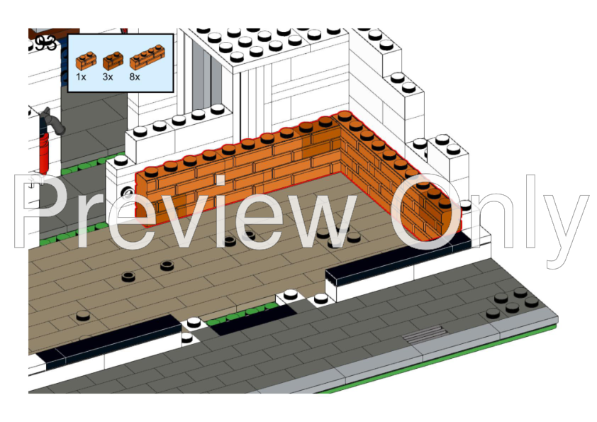 LEGO MOC Modular Modern Corner Building by Chricki | Rebrickable ...