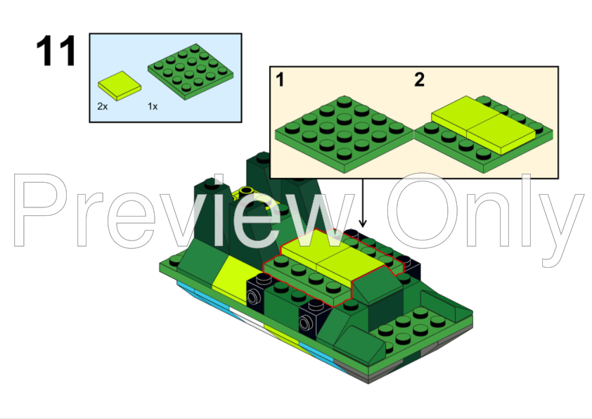 LEGO MOC 10698 - Spaceship by 2in1 | Rebrickable - Build with LEGO