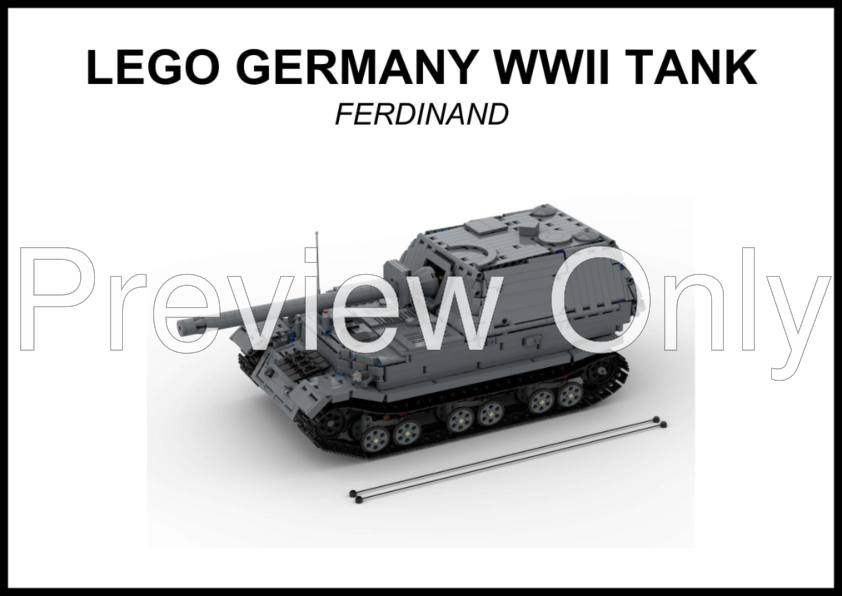 lego ferdinand tank