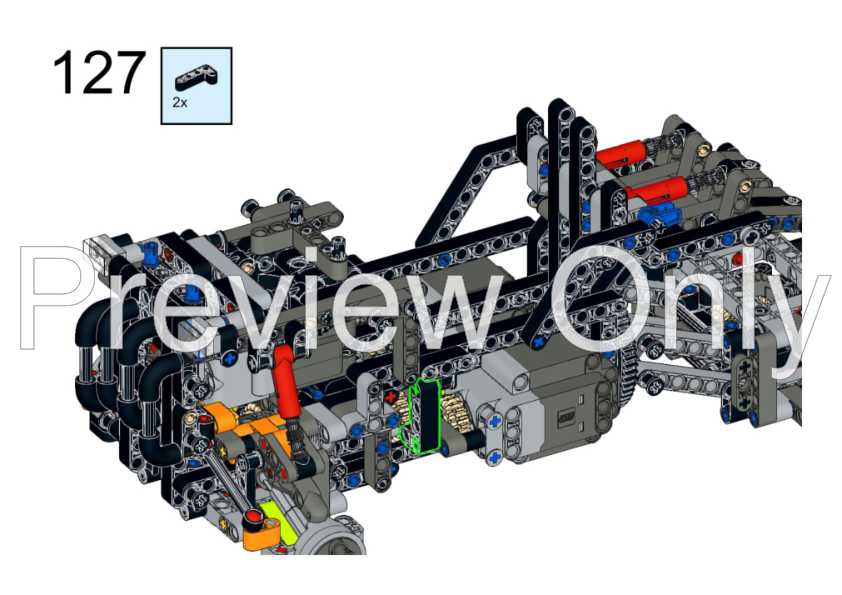 LEGO MOC 42099 C model 'Beasty' by gyenesvi