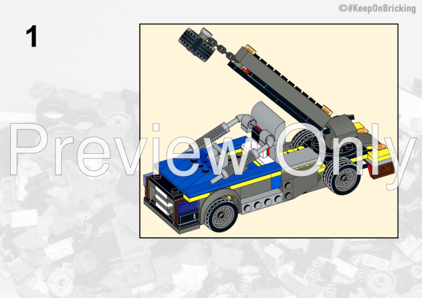 LEGO MOC 60244 Wrecking Baller by Keep On Bricking | Rebrickable ...