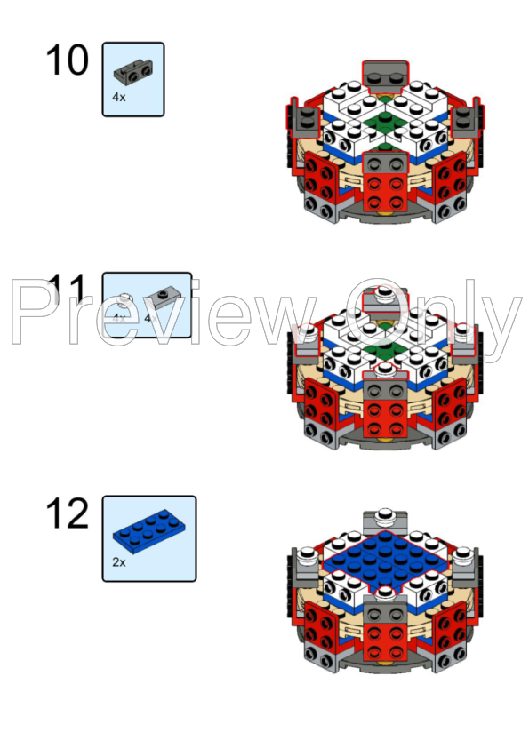 LEGO MOC-68390 21309 - Saturn IB by zeegiraf | Rebrickable - Build