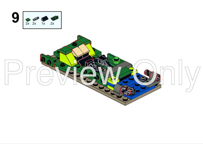 LEGO MOC-68862 Lloyd's Skyfighter (70641 Alternate Build) by