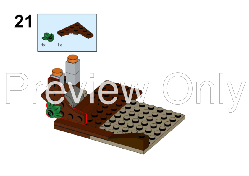 LEGO MOC 10281-2 Temple of a Thousand Toads / Rebuild Your Set by