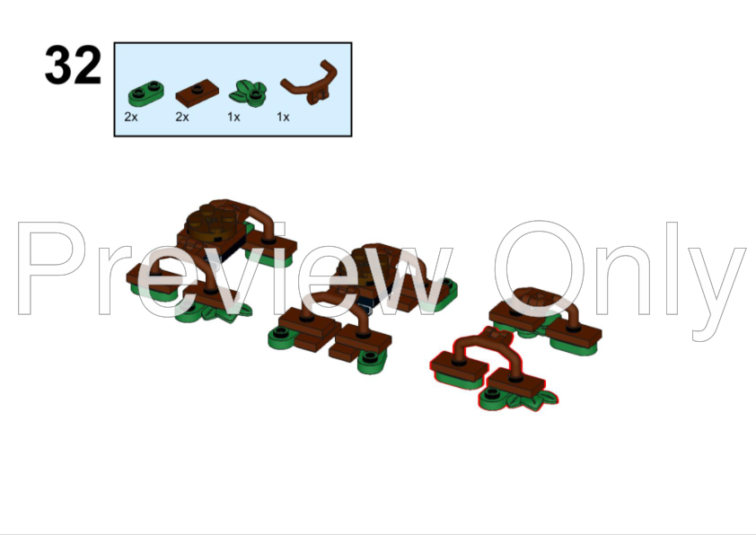 LEGO MOC 10281-2 Temple of a Thousand Toads / Rebuild Your Set by