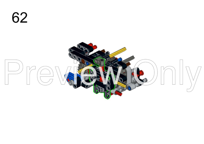 LEGO MOC 42110 C model - Willys Jeep by gyenesvi