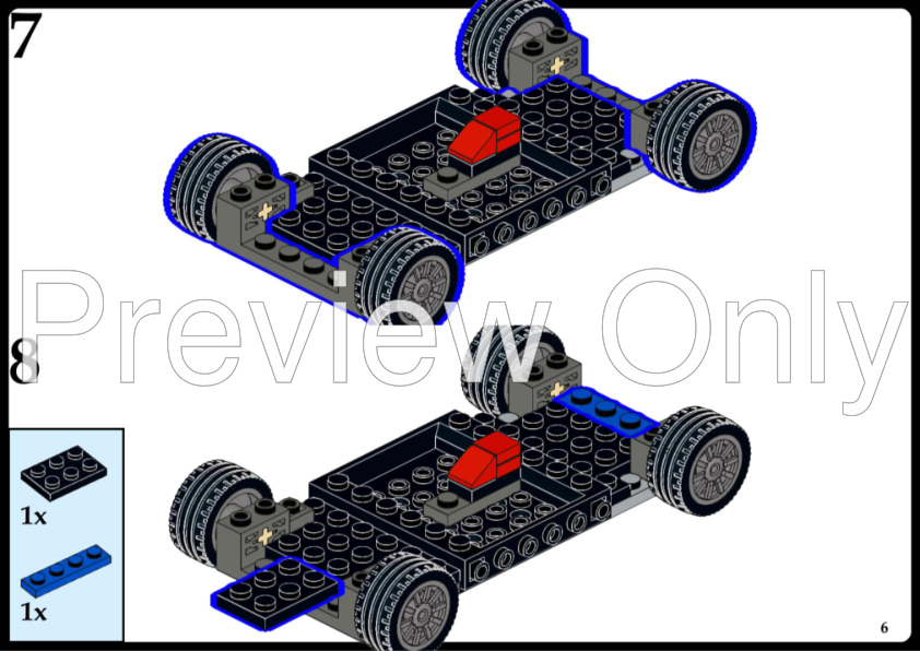 LEGO MOC 76895 McLaren Senna by Dujk | Rebrickable - Build with LEGO