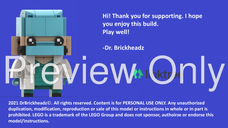 I updated my Invincible LEGO Brickheadz, I thought you guys might