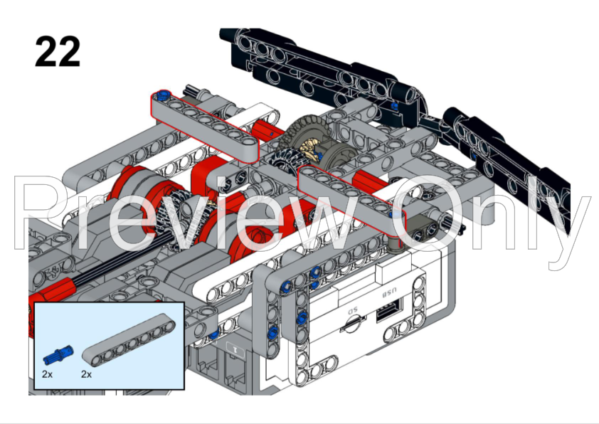 LEGO MOC EV3 RC CAR by james2010 | Rebrickable - Build with LEGO