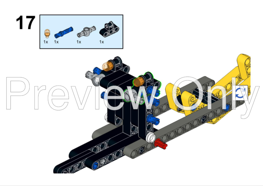 LEGO MOC 42121 Model B by Anton Kablash | Rebrickable - Build with LEGO