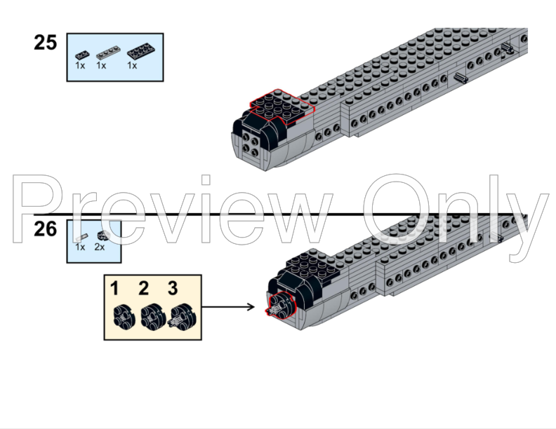 LEGO MOC KC-135R Stratotanker by brick_squadron | Rebrickable - Build ...