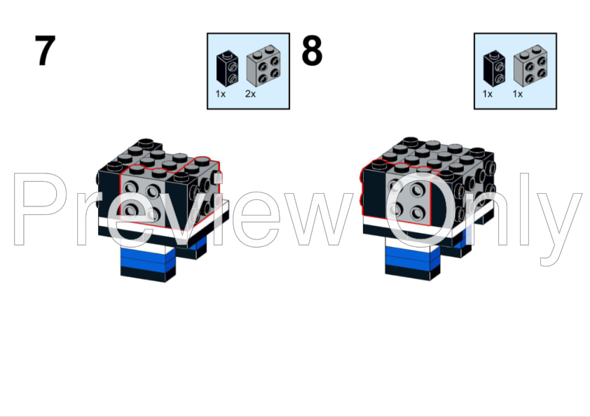 LEGO MOC Lego Brickheadz Robot Pack Mazinger Z,Great Mazinger,Goldrake by  Gabryboy80