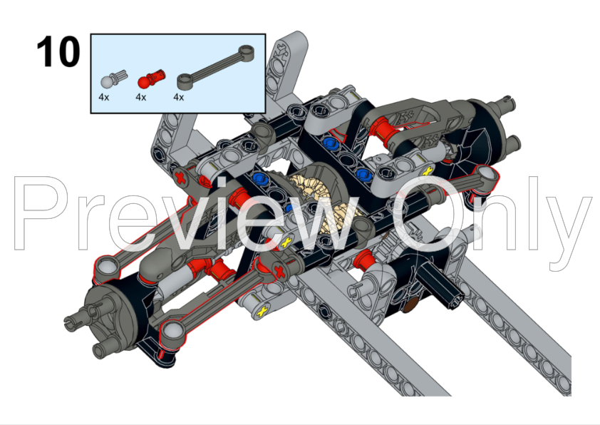 LEGO MOC 42110 BModel "Green Racer" by TMs MOCs Rebrickable Build