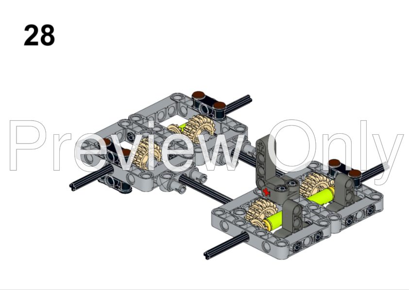 LEGO MOC-78370 Super Quad Track Skid Steer Chassis by zumaidi