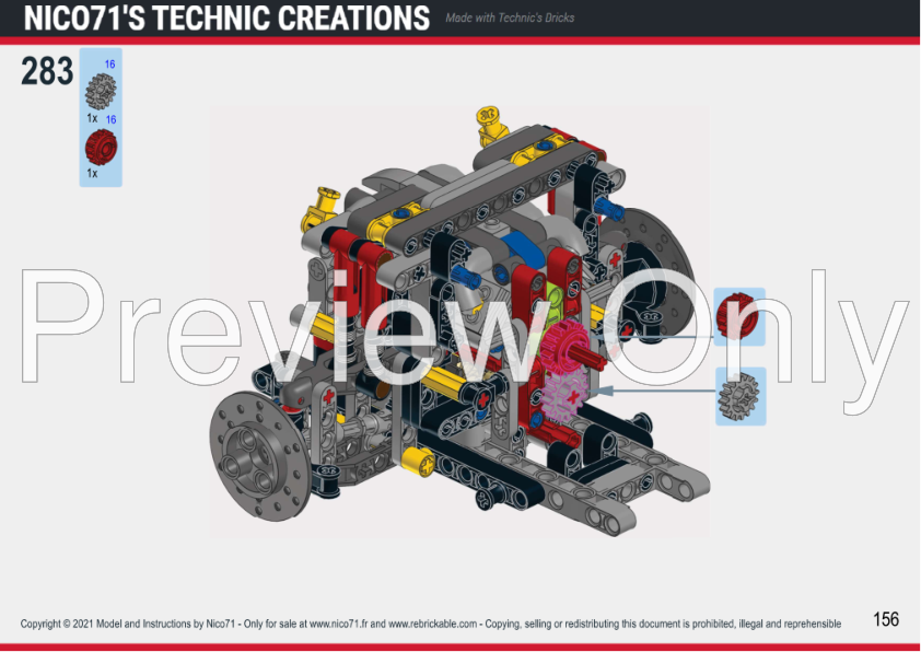 Lego technic 42115 instructions sale