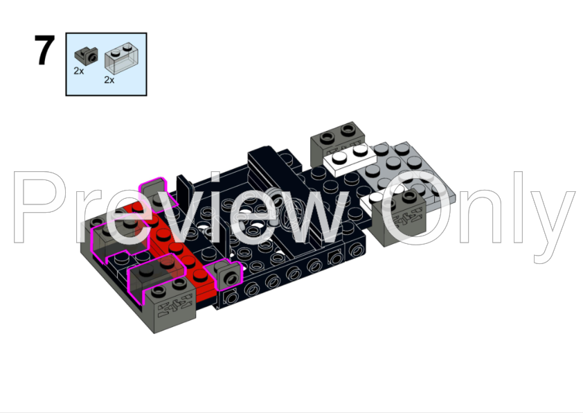 LEGO MOC-78900 76901 Honda NSX by KMPMOCS | Rebrickable - Build