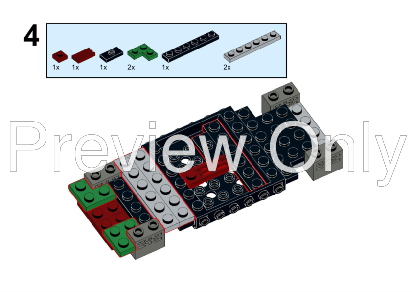 LEGO MOC-79288 76903 50s Luxury by Schwimpy | Rebrickable - Build