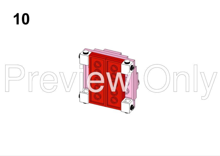 LEGO MOC Kirby by rebricked Rebrickable Build with LEGO