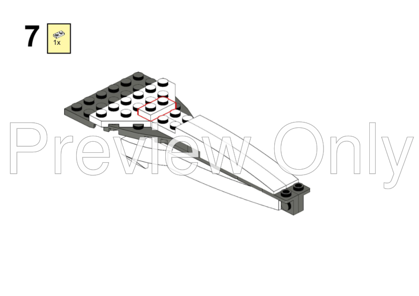 LEGO MOC Rescue Helicopter - V3 - White by Brick.Mocman 